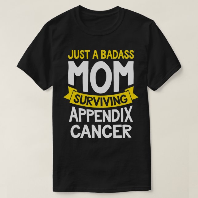 Camiseta Cita de sobreviviente de cáncer de ápice de madre  (Diseño del anverso)