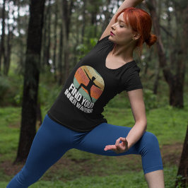 Camiseta Cita de sol de guerrero de yoga inspirador