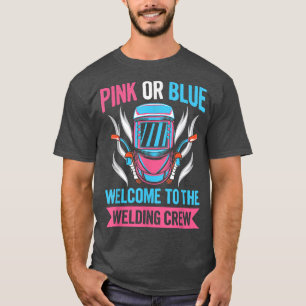 Camiseta Cita de soldadura de revelación de género para sol