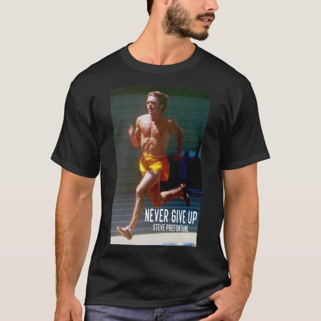 Camiseta Cita de Steve Prefontaine (Anverso)