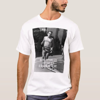 Camiseta Cita de Steve Prefontaine