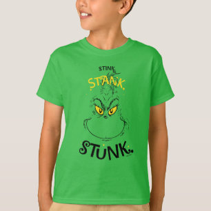 Camiseta Cita de Stink Stank Stunk Mister Grinch