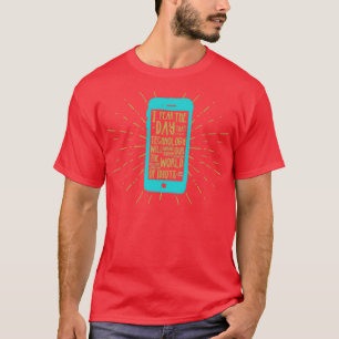 Camiseta Cita de tecnología de la información no convencion