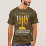 Camiseta Cita de teléfono móvil divertida de Hanukkah Chanu<br><div class="desc">Cita Graciosa De Hanukkah Chanukah Cellphone .</div>
