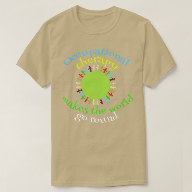 Camiseta Cita de terapia ocupacional (Diseño del anverso)
