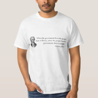 Camiseta Cita de Thomas Jefferson