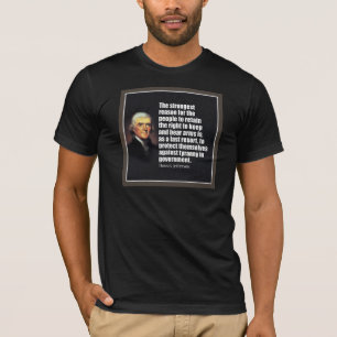 Camiseta Cita de Thomas Jefferson
