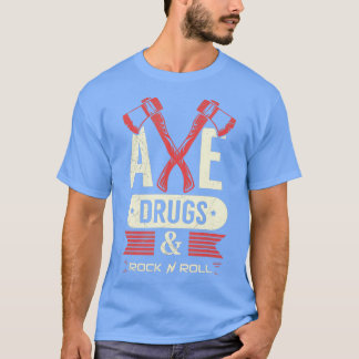 Camiseta Cita De Tirador Ax Para Un Adulto Que Lanza Ax