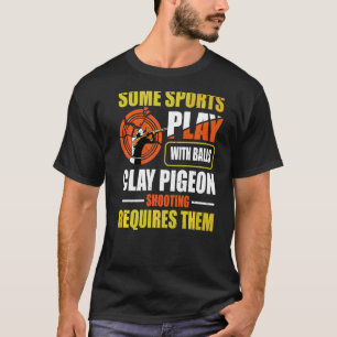 Camiseta Cita De Tiroteo De Trampa Para Un Tirador De Palom