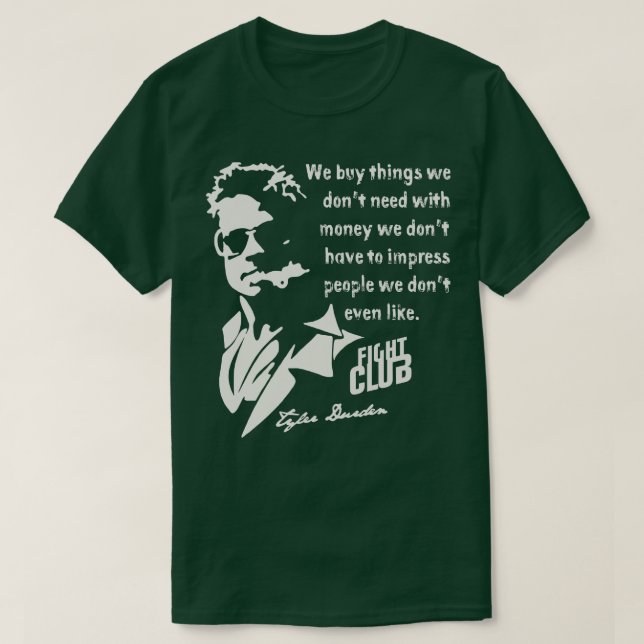 Camiseta Cita de Tyler Durden