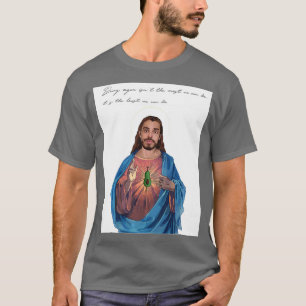 Camiseta Cita de Vegan Jesus terrling