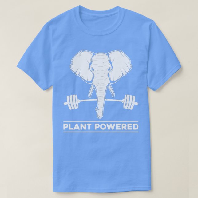 Camiseta Cita de Veganism divertida para elefante vegano al (Diseño del anverso)