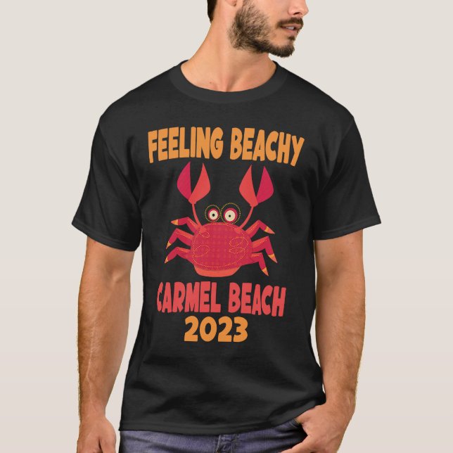 Camiseta Cita de verano de Carmel Beach Vacation (Anverso)