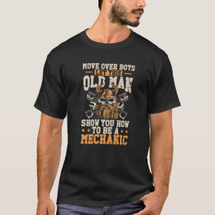 Camiseta Cita de Viking Old Man del ingeniero de sintonizac