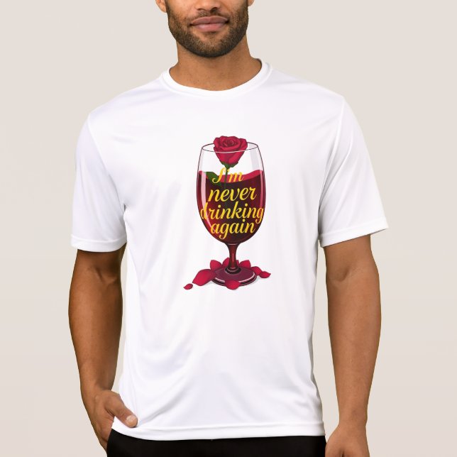 Camiseta Cita de vino (Anverso)