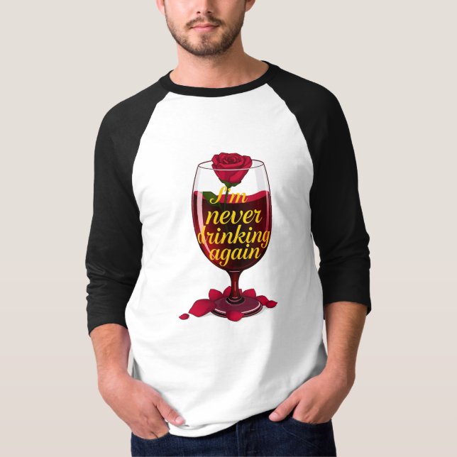Camiseta Cita de vino (Anverso)