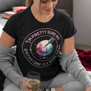 Camiseta Cita de vino divertida para mujeres amantes del vi