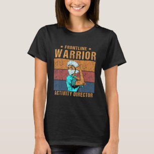 Camiseta Cita de Vintage con problemas Enfermera de línea d