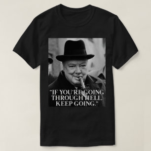 Camiseta Cita de Winston Churchill