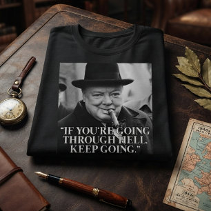 Camiseta Cita de Winston Churchill