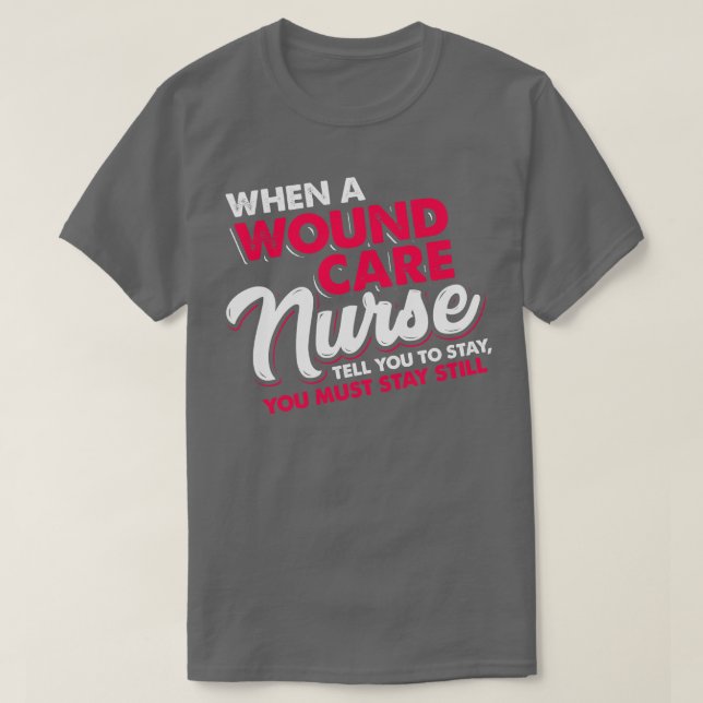 Camiseta Cita de Wound e Nurse 1 (Diseño del anverso)