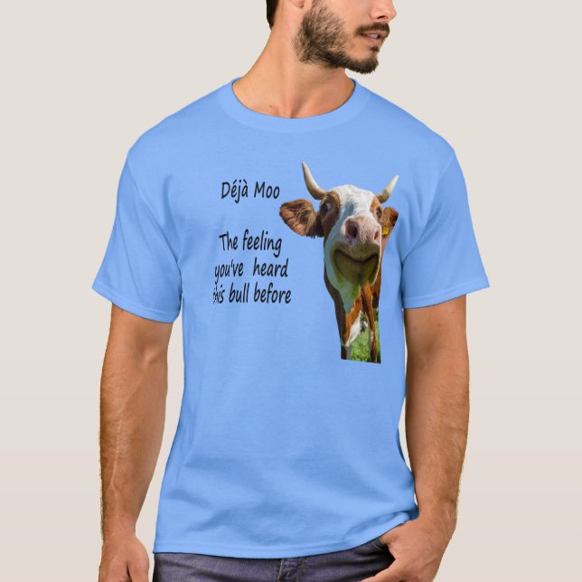 Camiseta Cita Déjà Moo (Anverso)