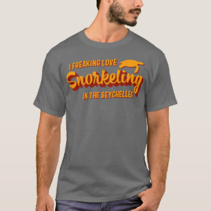 Camiseta Cita del amante del submarinismo en Seychelles