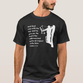 Camiseta Cita del bowhunter del 21:20 de la génesis