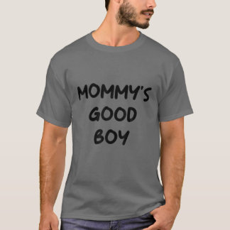 Camiseta Cita del buen chico de mamá