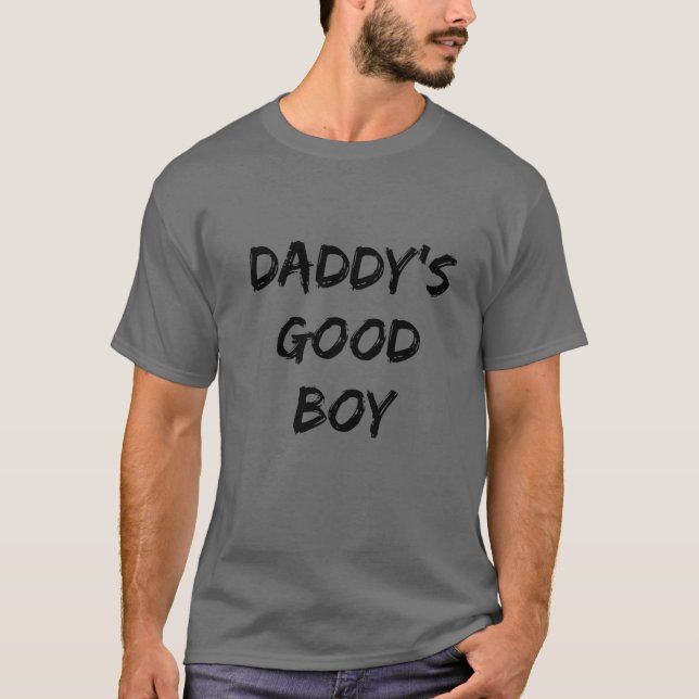 Camiseta Cita del buen chico de papá (Anverso)
