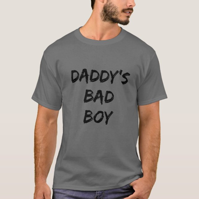 Camiseta Cita del chico malo de papá (Anverso)