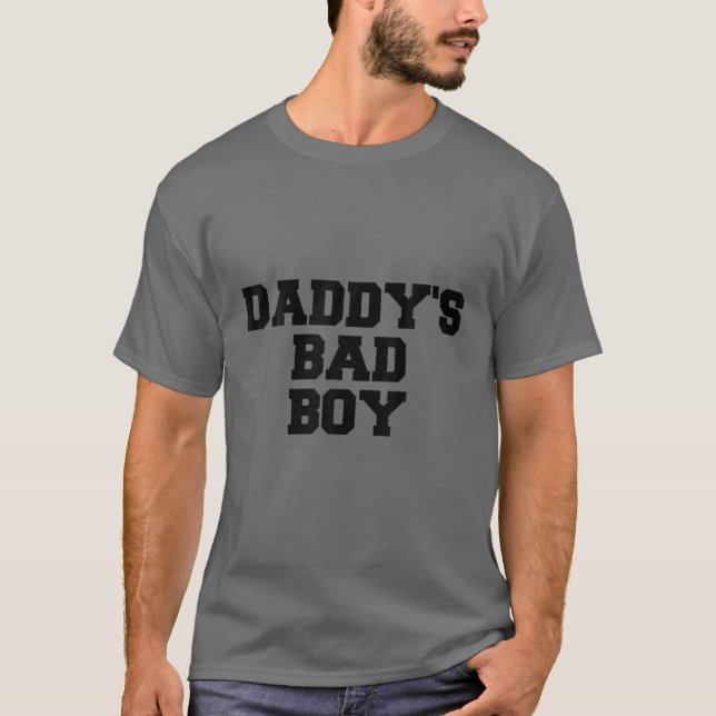 Camiseta Cita del chico malo de papá (Anverso)