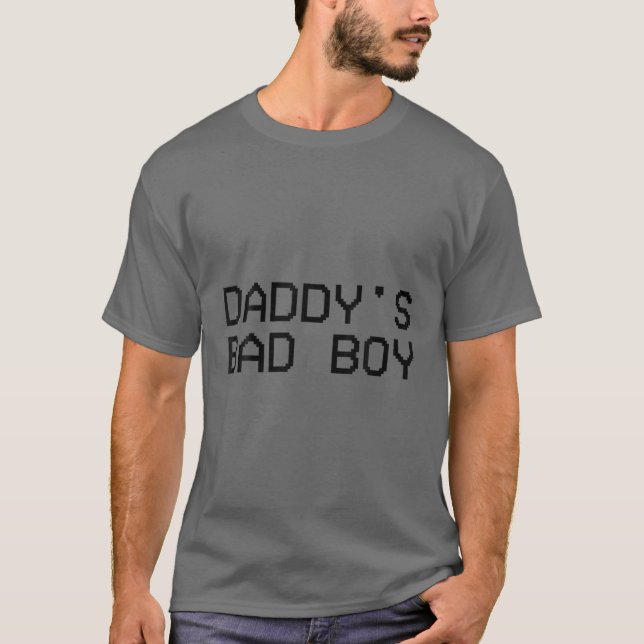 Camiseta Cita del chico malo de papá (Anverso)