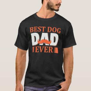 Camiseta Cita del Día del Padre del Mejor Perro del Hombre