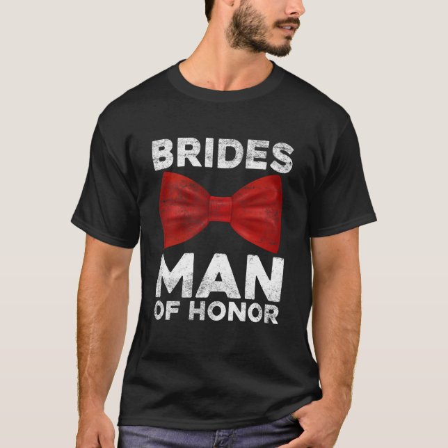 Camiseta Cita del divertido Boda Bridal Party (Anverso)
