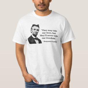 Camiseta Cita del duende de Abraham Lincoln
