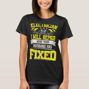 Camiseta Cita del Electricista Que Aún Te Encarguemos A Lin