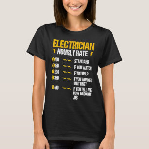 Camiseta Cita del Electricista Que Aún Te Encarguemos A Lin