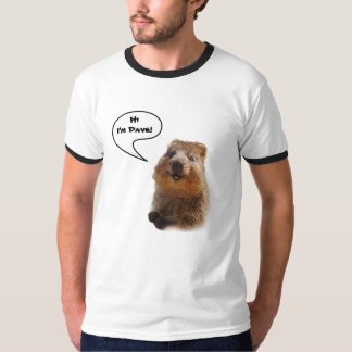 Camiseta Cita del engranaje de Quokka