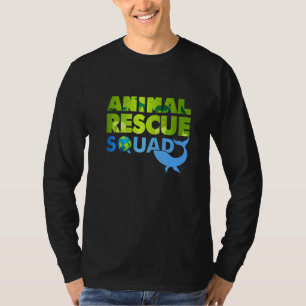 Camiseta Cita del Escuadrón de Rescate Animal para el Biene