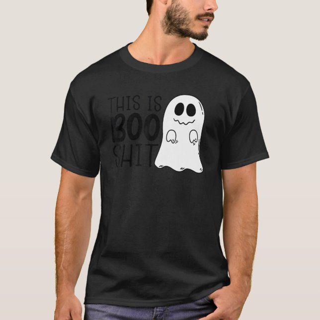 Camiseta Cita del fantasma de Halloween (Anverso)