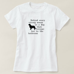 Camiseta Cita del humor del perro - Golden Retriever