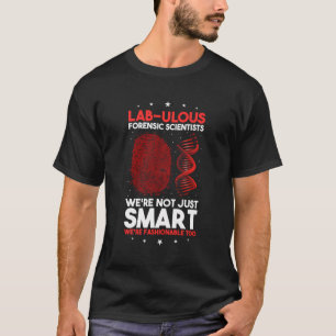 Camiseta Cita Del Investigador De Ciencia Forense Para El F