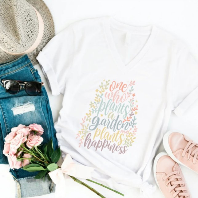 Camiseta Cita del Jardín Botánico de bonito Boho (Subido por el creador)