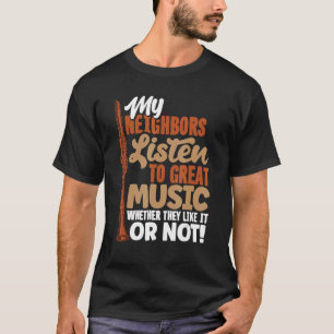 Camiseta Cita del jugador Clarinetista Clarinet Bass Clarin