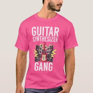 Camiseta Cita del jugador divertida del sintetizador de gui
