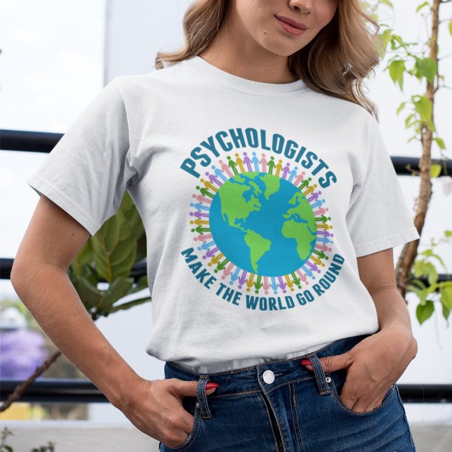Camiseta Cita del mundo de psicólogos escuetos sobre psicol (Subido por el creador)