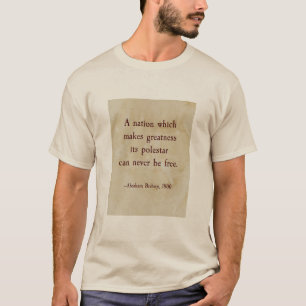 Camiseta Cita del obispo de Abraham