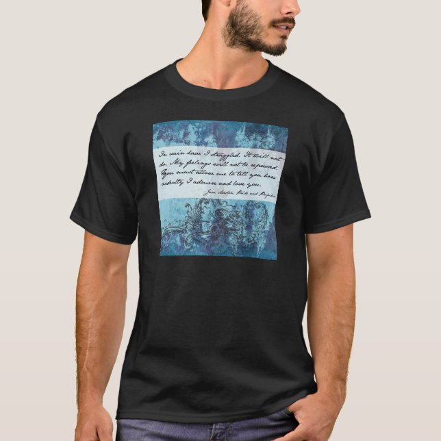Camiseta Cita del orgullo y del perjuicio (Anverso)
