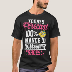 Camiseta Cita del par de zapatos de colector de zapatos